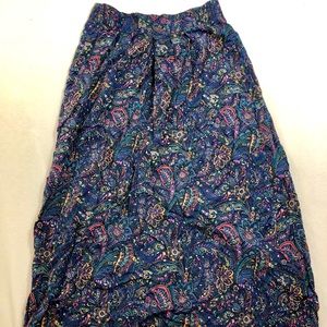 Vintage 1980s floral skirt